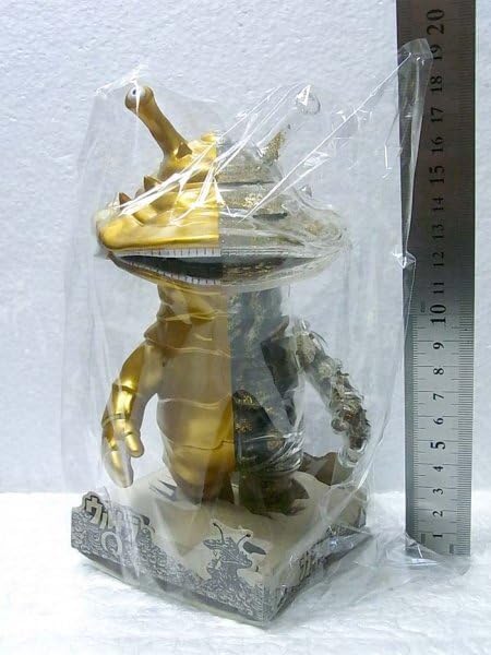 SECRET BASE カネゴン ゴールド＆ラメゴールド ソフビ/ウルトラQ X-RAY